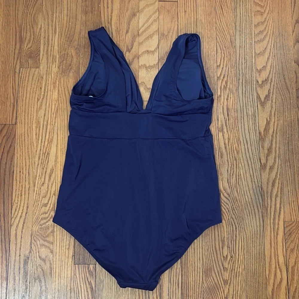 Andie The Mykonos One Piece LT Swimsuit Navy size XXL Tall NWT Long torso - Picture 4 of 8